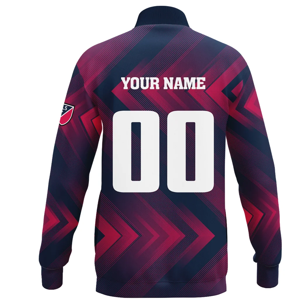 Game Day Pride Stand Collar Jacket, Lifestyle Comfort Sport Spirit Jacket HVN1301SL - Image 3