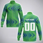 Goal Rising Stand Collar Jacket, Sleek Jacket for True Fans HVN1301SS