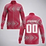 Kick Rhythm Stand Collar Jacket, Casual Fit Game Day Ready Jacket HVN1301TF