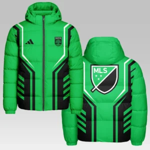 Spirit Pulse Hooded Cotton Jacket, Premium Sport Fan Puffer HVN1310AF