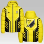 Support Core Hooded Cotton Jacket, Casual Everyday Fan Puffer HVN1310CC