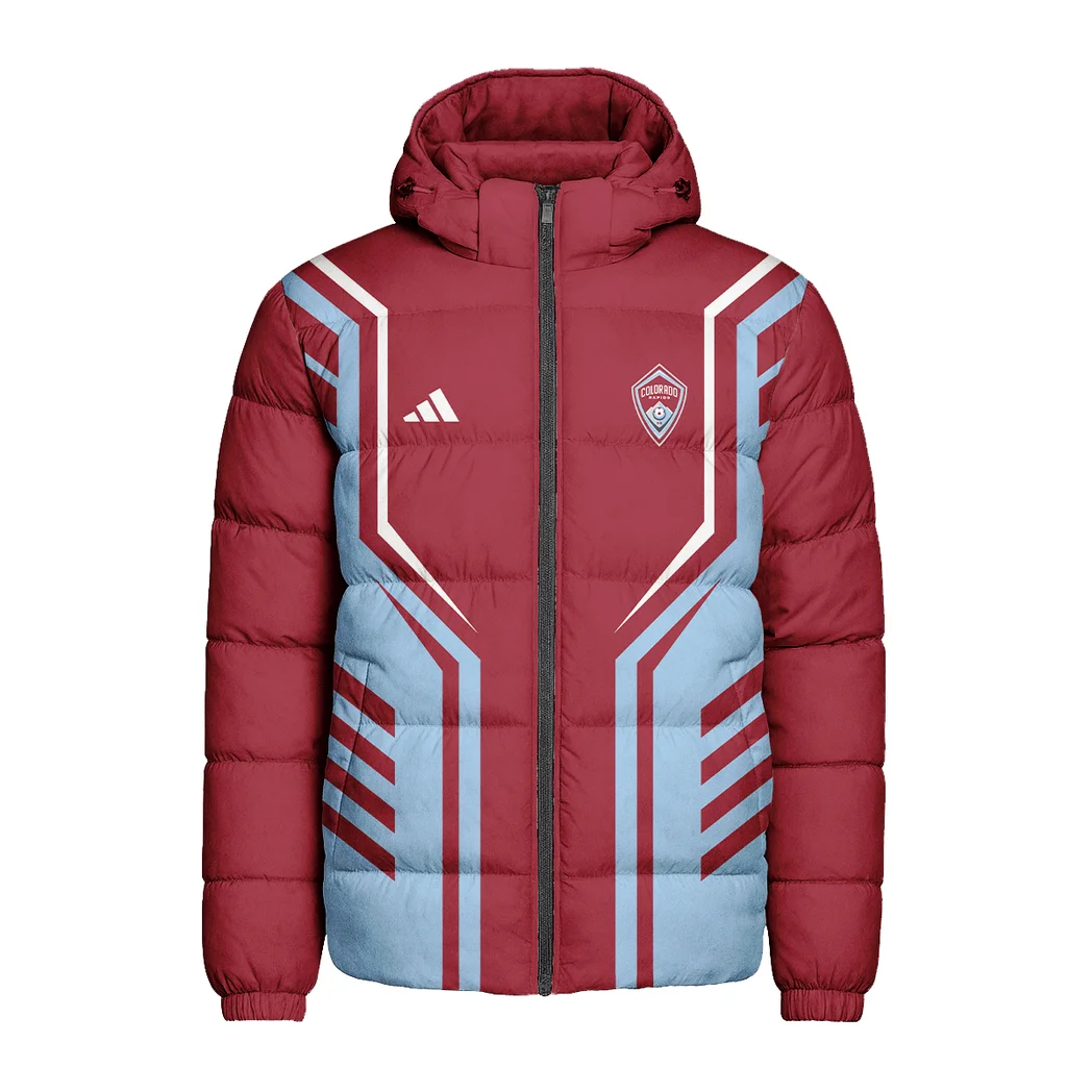 Game Pulse Hooded Cotton Jacket, Sport Lifestyle Fan Jacket HVN1310CR - Image 2