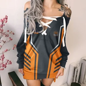 Spirit Rising Lace-Up Sweatshirt, Bold Game Day Pullover HVN1310HD