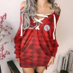 Unity Fans Lace-Up Sweatshirt, Bold Game Day Pullover HVN1311CF