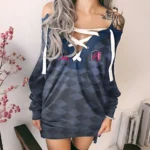 Always with Devotion Lace-Up Sweatshirt, Modern Lace-Up Jumper HVN1311SL