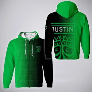 Kick Rhythm Zipper Hoodie, Classic Sport Full-Zip Hoodie HVN1313AF