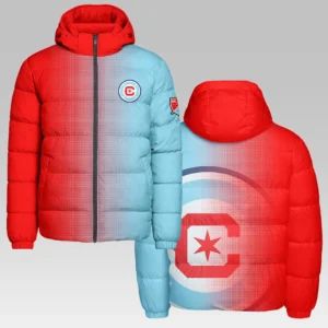 Fan Beat Hooded Cotton Jacket, Streetwear Style Fan Jacket HVN1313CF