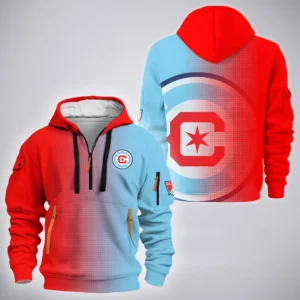 Match Core Hoodie Half Zip 3D, Modern Sport Hoodie HVN1313CF