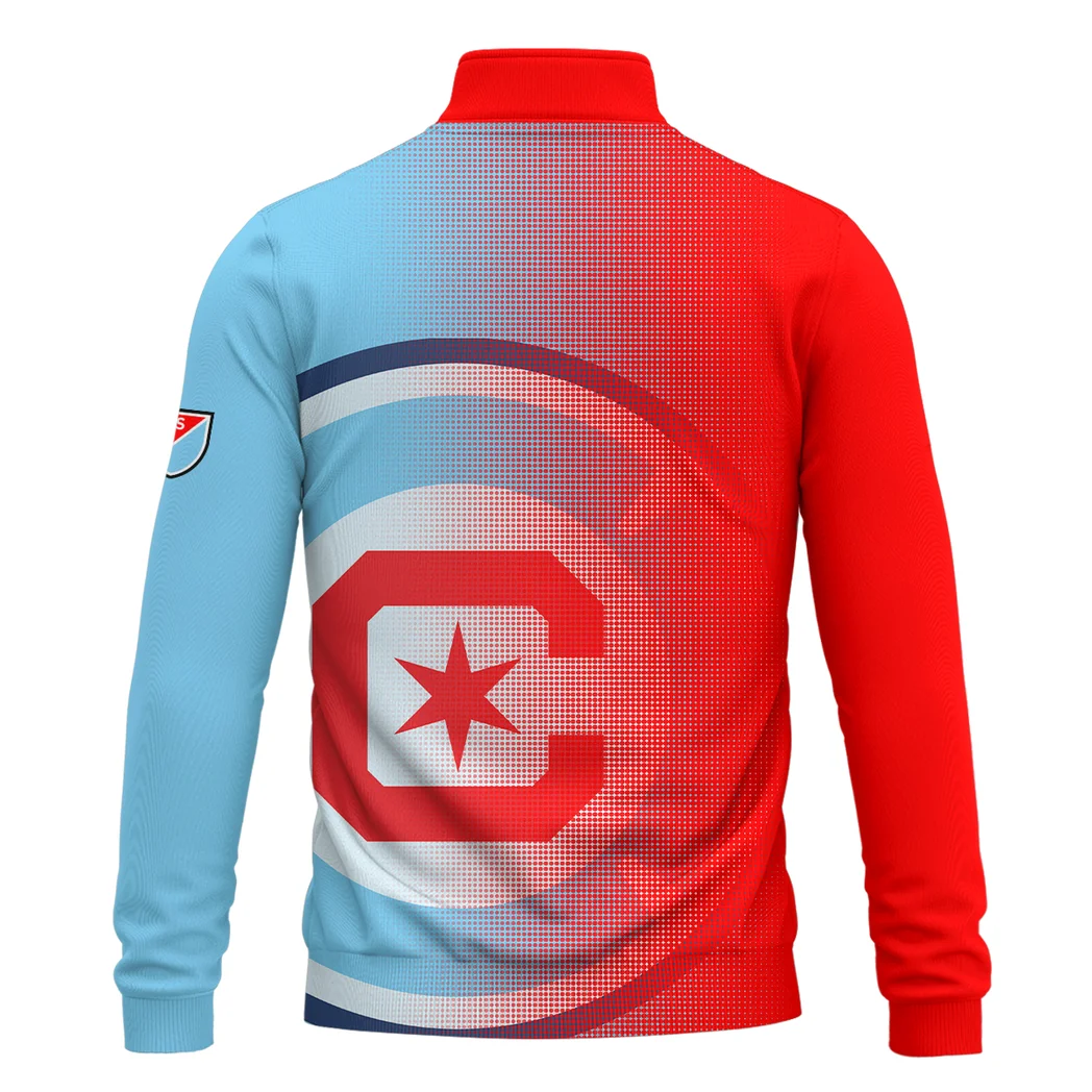 Game Pulse Quarter-Zip Sweatshirt, Team Pride Quarter-Zip Sweatshirt HVN1313CF - Image 3