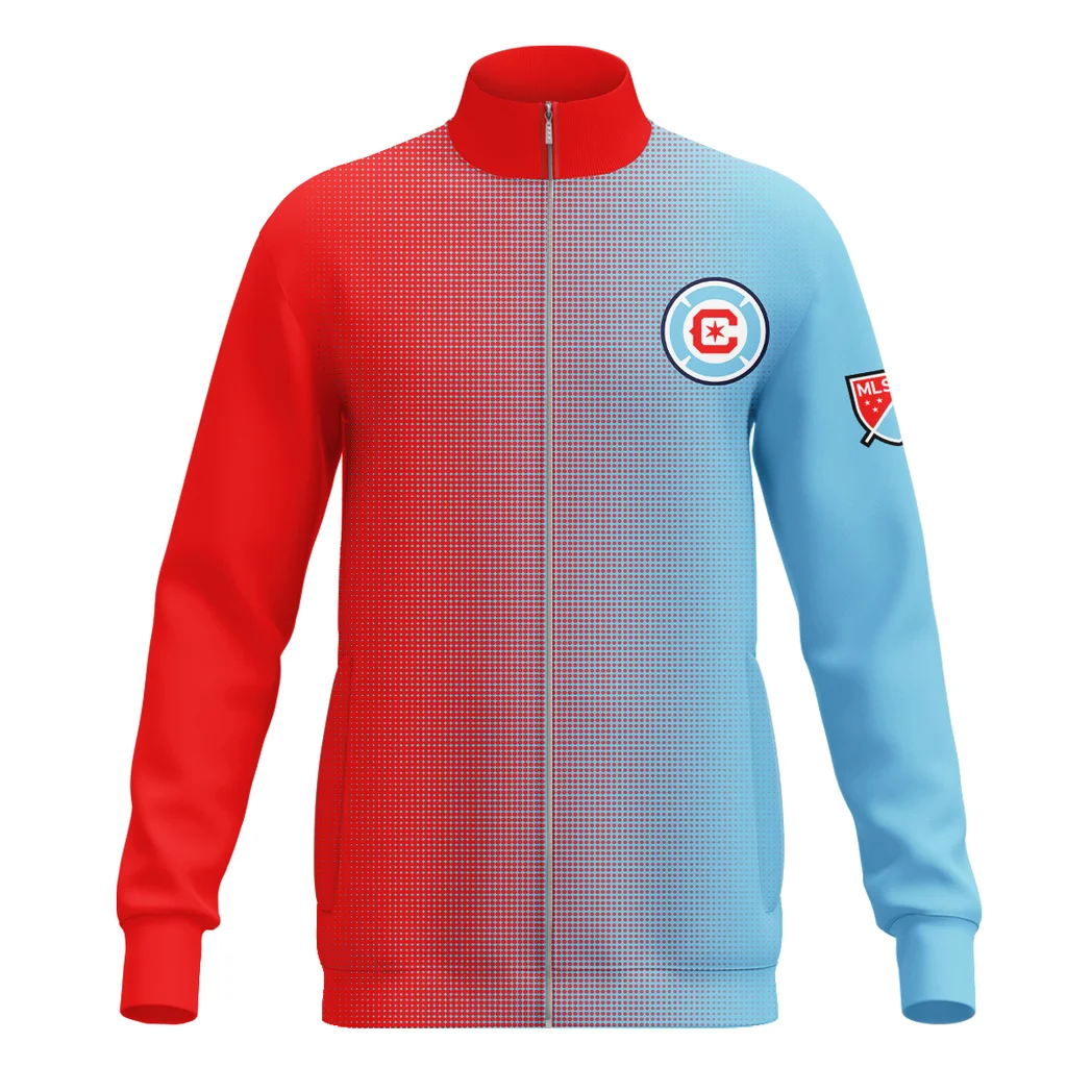 Support Spirit Stand Collar Jacket, Lifestyle Comfort Sport Spirit Jacket HVN1313CF - Image 2