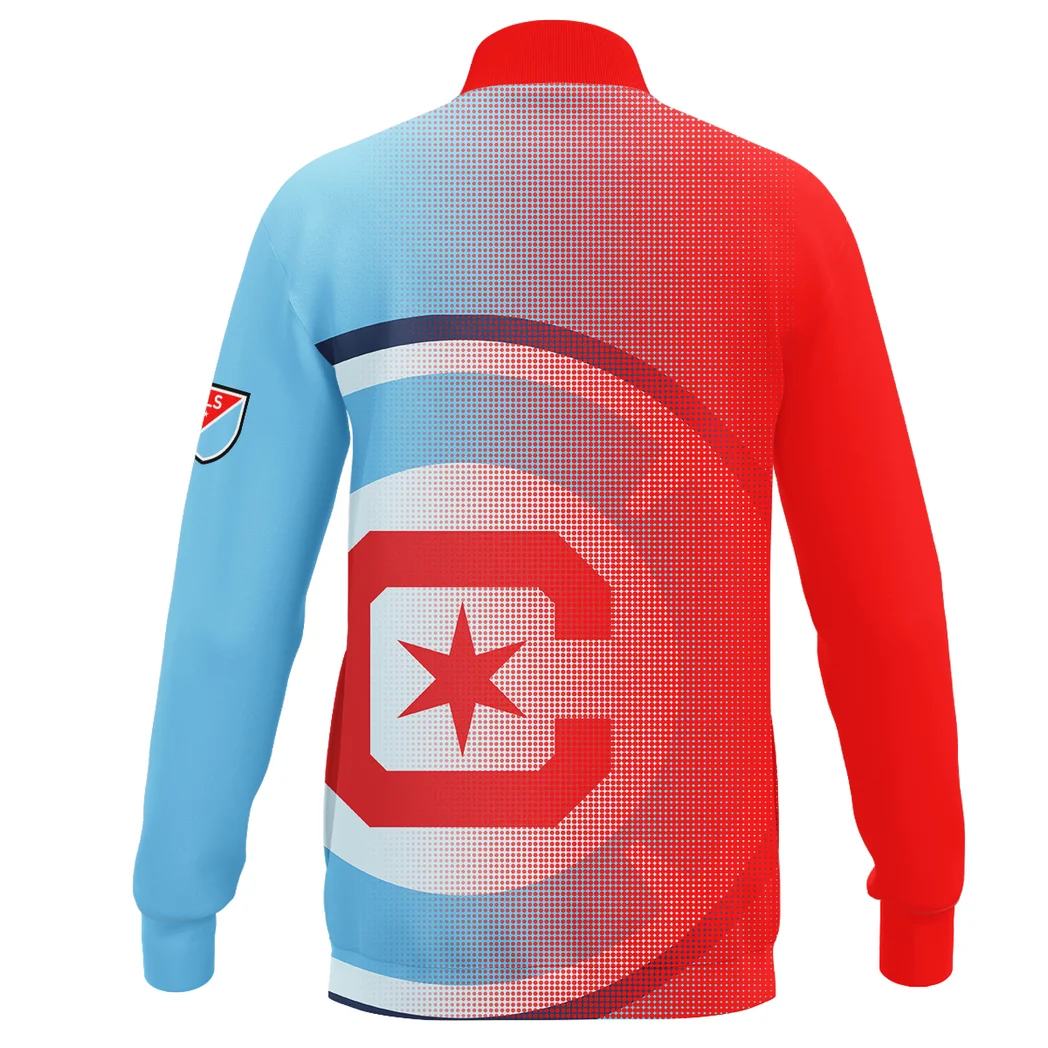 Support Spirit Stand Collar Jacket, Lifestyle Comfort Sport Spirit Jacket HVN1313CF - Image 3