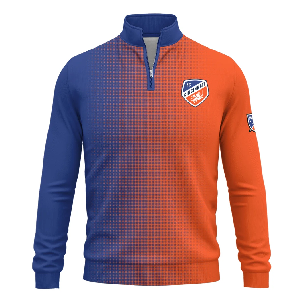 Support Beat Quarter-Zip Sweatshirt, Athletic Spirit Quarter-Zip Wear HVN1313CF - Image 2