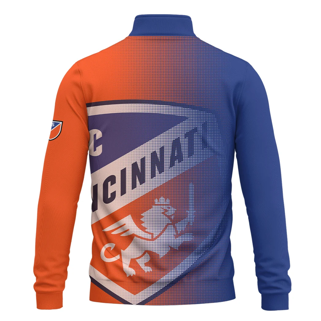 Support Beat Quarter-Zip Sweatshirt, Athletic Spirit Quarter-Zip Wear HVN1313CF - Image 3