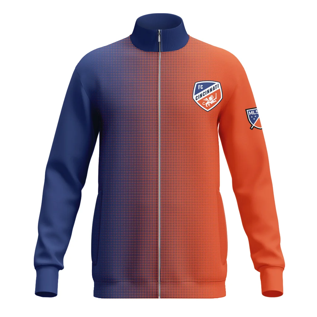 Support Beat Stand Collar Jacket, Sleek Jacket for True Fans HVN1313CF - Image 2