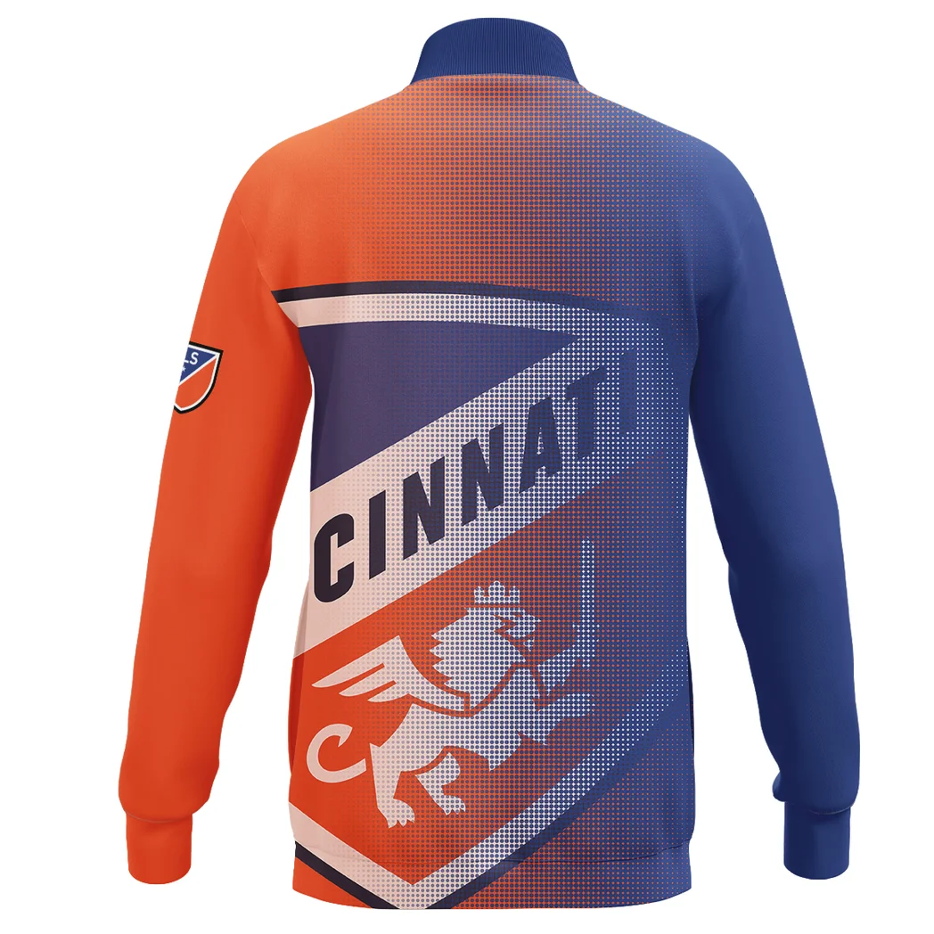 Support Beat Stand Collar Jacket, Sleek Jacket for True Fans HVN1313CF - Image 3