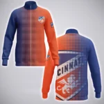 Support Beat Stand Collar Jacket, Sleek Jacket for True Fans HVN1313CF