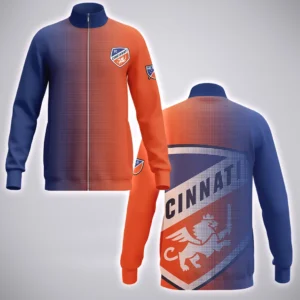 Support Beat Stand Collar Jacket, Sleek Jacket for True Fans HVN1313CF