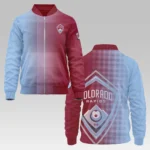 Match Rhythm Bomber Jacket, Custom Sports Bomber Gear HVN1313CR