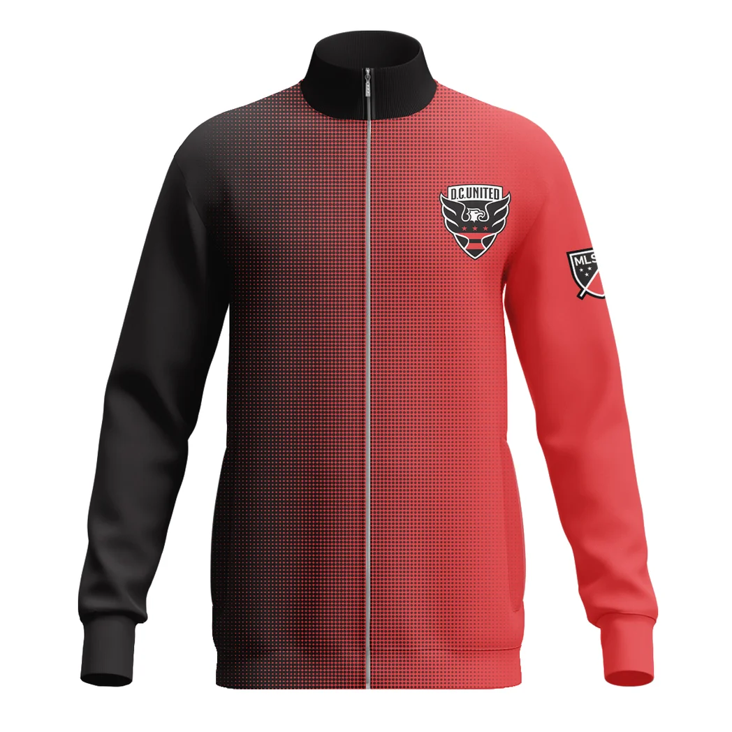 Play Rising Stand Collar Jacket, All-Day Comfort Fan Passion Jacket HVN1313DC - Image 2