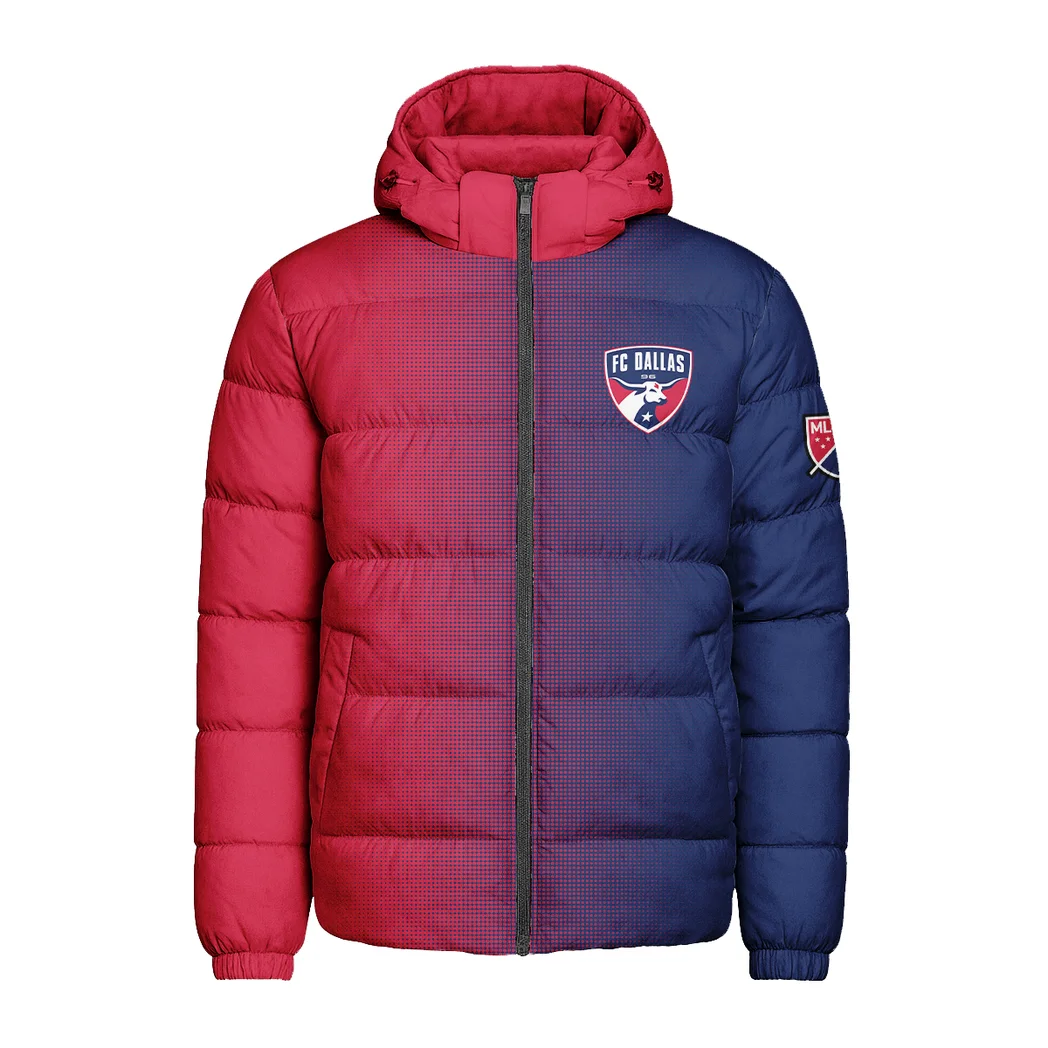 Support Beat Hooded Cotton Jacket, Performance Warmth Fan Jacket HVN1313FC - Image 2