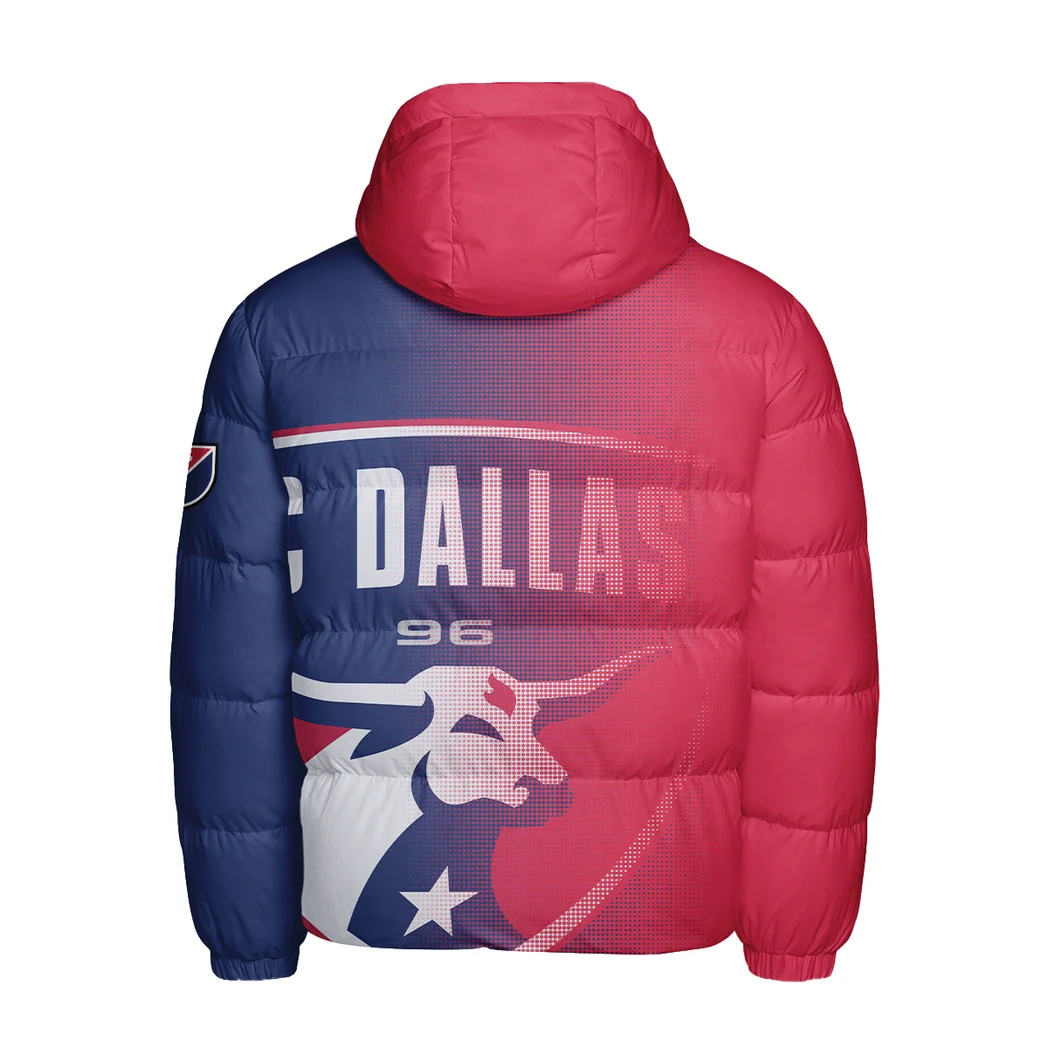 Support Beat Hooded Cotton Jacket, Performance Warmth Fan Jacket HVN1313FC - Image 3