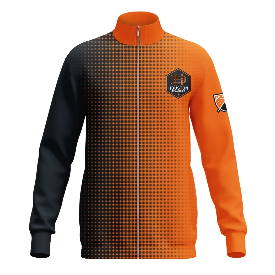 Support Core Stand Collar Jacket, Athletic Style Fan Spirit Jacket HVN1313HD - Image 2