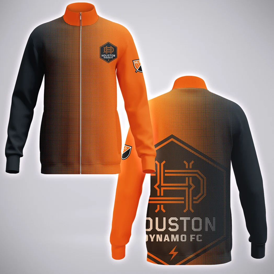 Support Core Stand Collar Jacket, Athletic Style Fan Spirit Jacket HVN1313HD