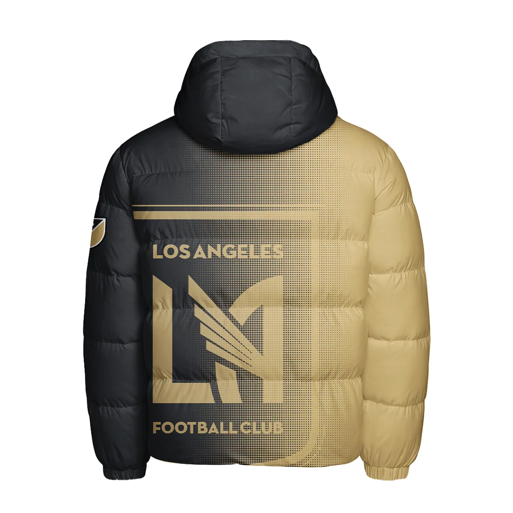 Unity Fans Hooded Cotton Jacket, Premium Sport Fan Puffer HVN1313LA - Image 3