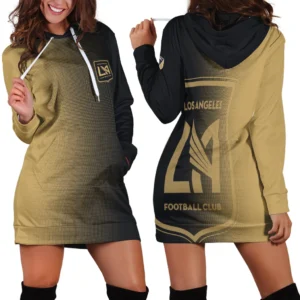 Game Beat Hoodie Dress, Casual Women's Hoodie Dress HVN1313LA