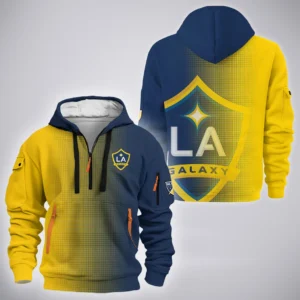 Goal Rising Hoodie Half Zip 3D, Modern Sport Hoodie HVN1313LA