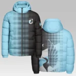 Fan Pulse Hooded Cotton Jacket, Ultimate Warmth Fan Jacket HVN1313MU