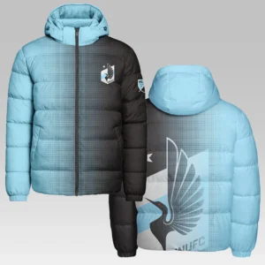 Fan Pulse Hooded Cotton Jacket, Ultimate Warmth Fan Jacket HVN1313MU