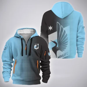 Game Rhythm Hoodie Half Zip 3D, Sporty Fan Half-Zip Hoodie HVN1313MU