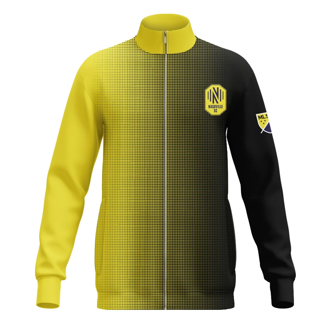 Support Rising Stand Collar Jacket, Durable Style Jacket for Supporters HVN1313NS - Image 2