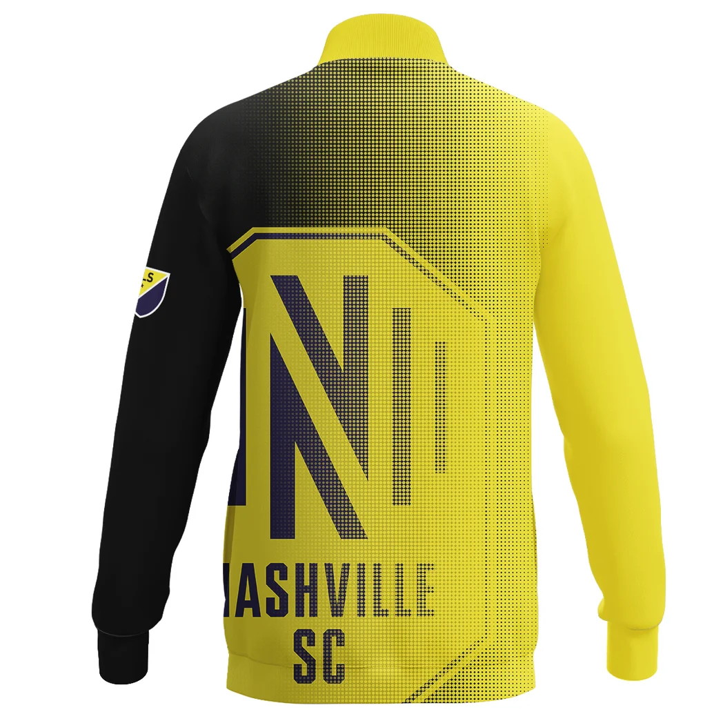 Support Rising Stand Collar Jacket, Durable Style Jacket for Supporters HVN1313NS - Image 3