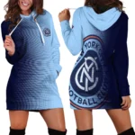 Spirit Beat Hoodie Dress, Streetwear Women's Hoodie Dress HVN1313NY