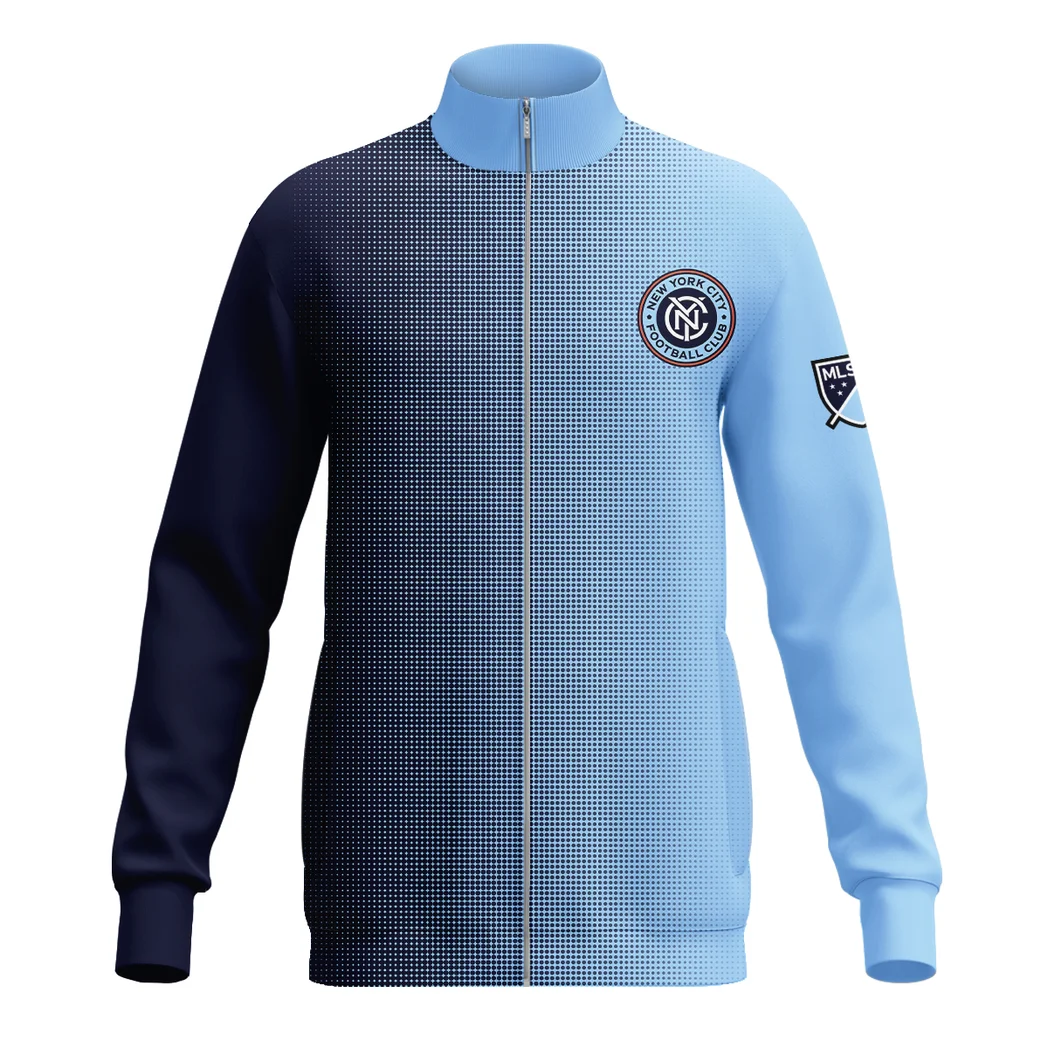 Fan Spirit Stand Collar Jacket, Game Day Comfort & Pride Jacket HVN1313NY - Image 2