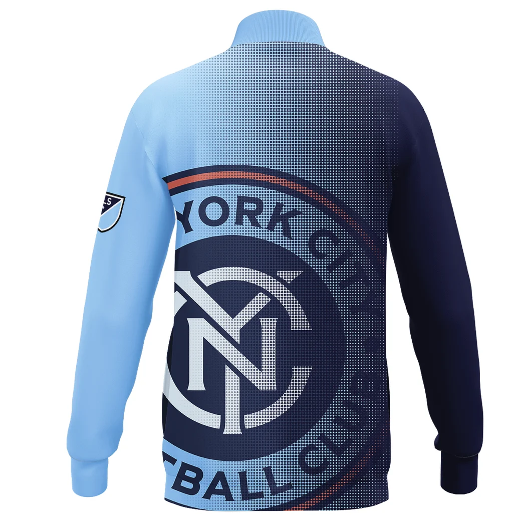 Fan Spirit Stand Collar Jacket, Game Day Comfort & Pride Jacket HVN1313NY - Image 3