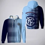 Goal Rising Zipper Hoodie, Streetwear Fan Hoodie HVN1313NY