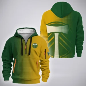 True Support Hoodie Half Zip 3D, Streetwear Fan Hoodie HVN1313PT