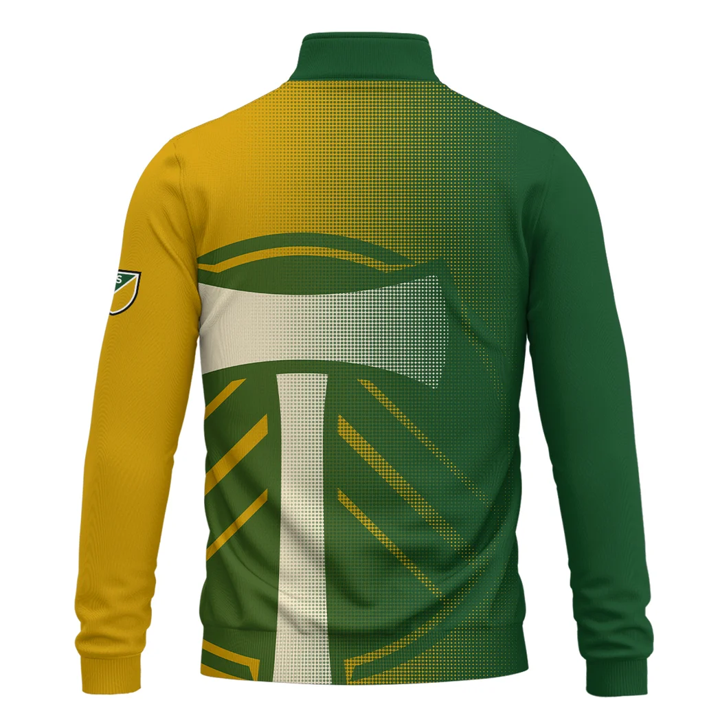 Rising Beat Quarter-Zip Sweatshirt, Football Fan Quarter-Zip Fit HVN1313PT - Image 3