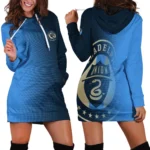 Fan Culture Hoodie Dress, Sport Culture Hoodie Dress HVN1313PU