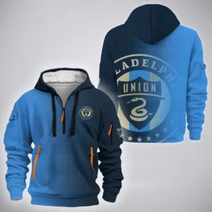 Fan Flow Hoodie Half Zip 3D, Game Day Half-Zip Hoodie HVN1313PU
