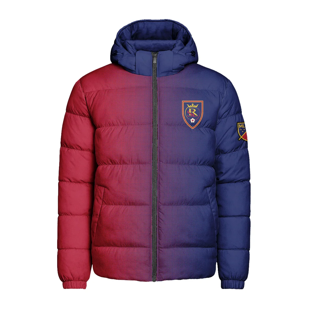 Play Beat Hooded Cotton Jacket, Travel-Ready Sport Puffer HVN1313RS - Image 2