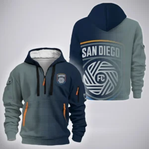 Fan Flow Hoodie Half Zip 3D, Active Spirit Hoodie HVN1313SD