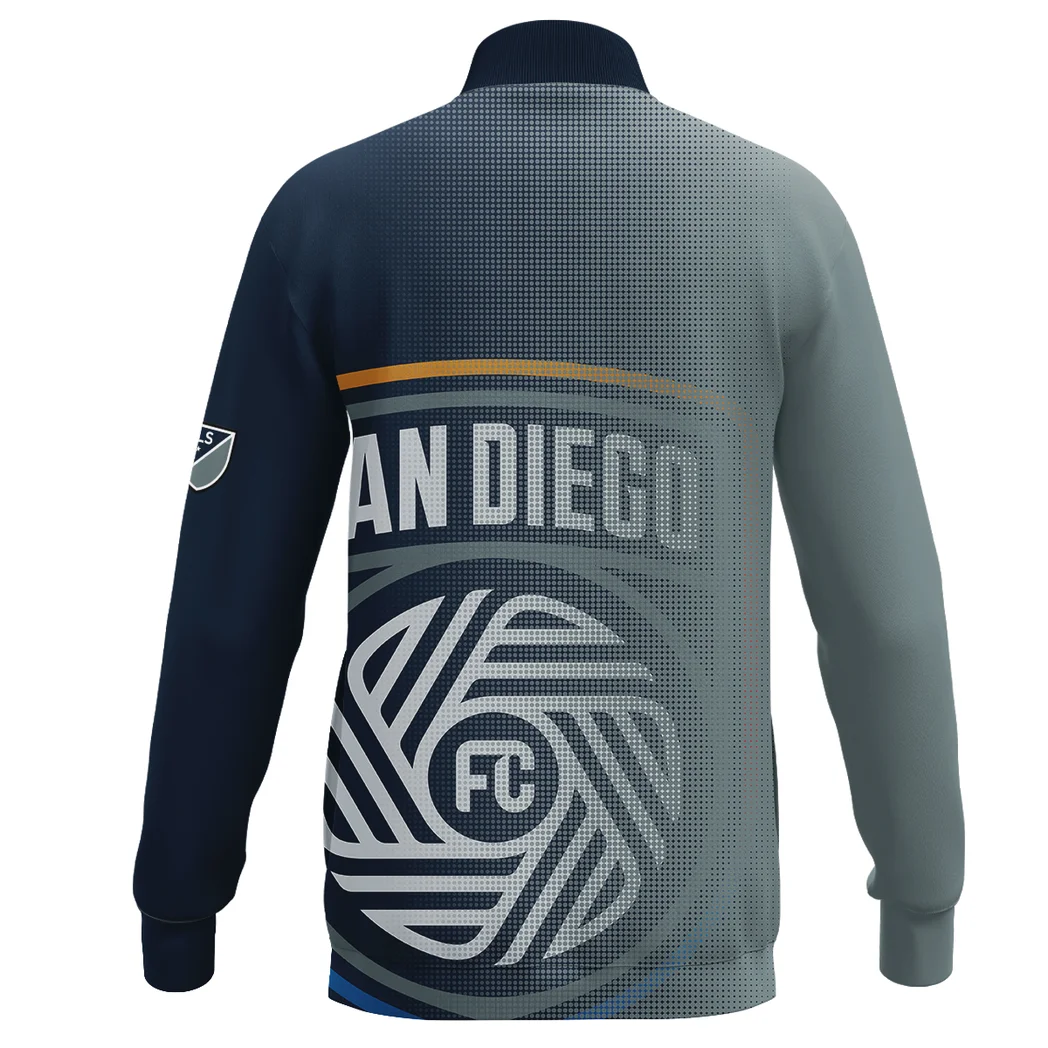 True Energy Stand Collar Jacket, Breathable Sport Supporter Jacket HVN1313SD - Image 3