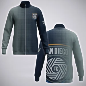 True Energy Stand Collar Jacket, Breathable Sport Supporter Jacket HVN1313SD