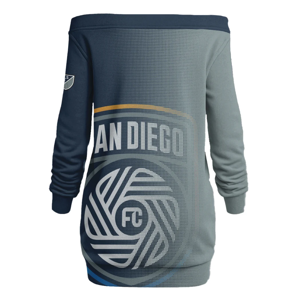 True Energy Lace-Up Sweatshirt, Bold Feminine Hoodie Dress HVN1313SD - Image 3