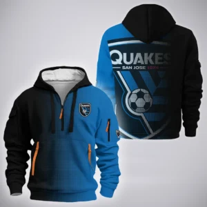 Fan Pulse Hoodie Half Zip 3D, Classic Sport Half-Zip Hoodie HVN1313SJ