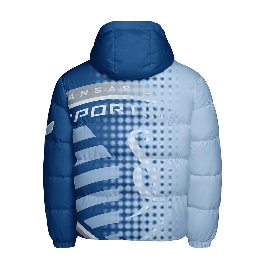Spirit Rising Hooded Cotton Jacket, Everyday Comfort Sport Puffer HVN1313SK - Image 3